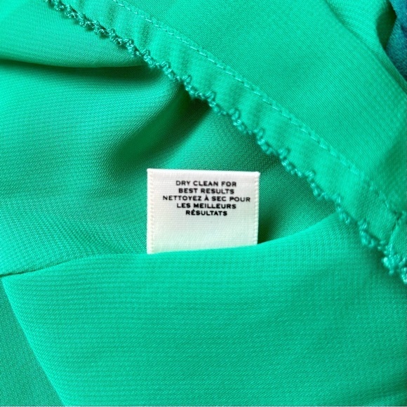 Anthropologie Moulinette Soeur Arribada Current Dress Green Silk Turtle Print 0 - Picture 7 of 7